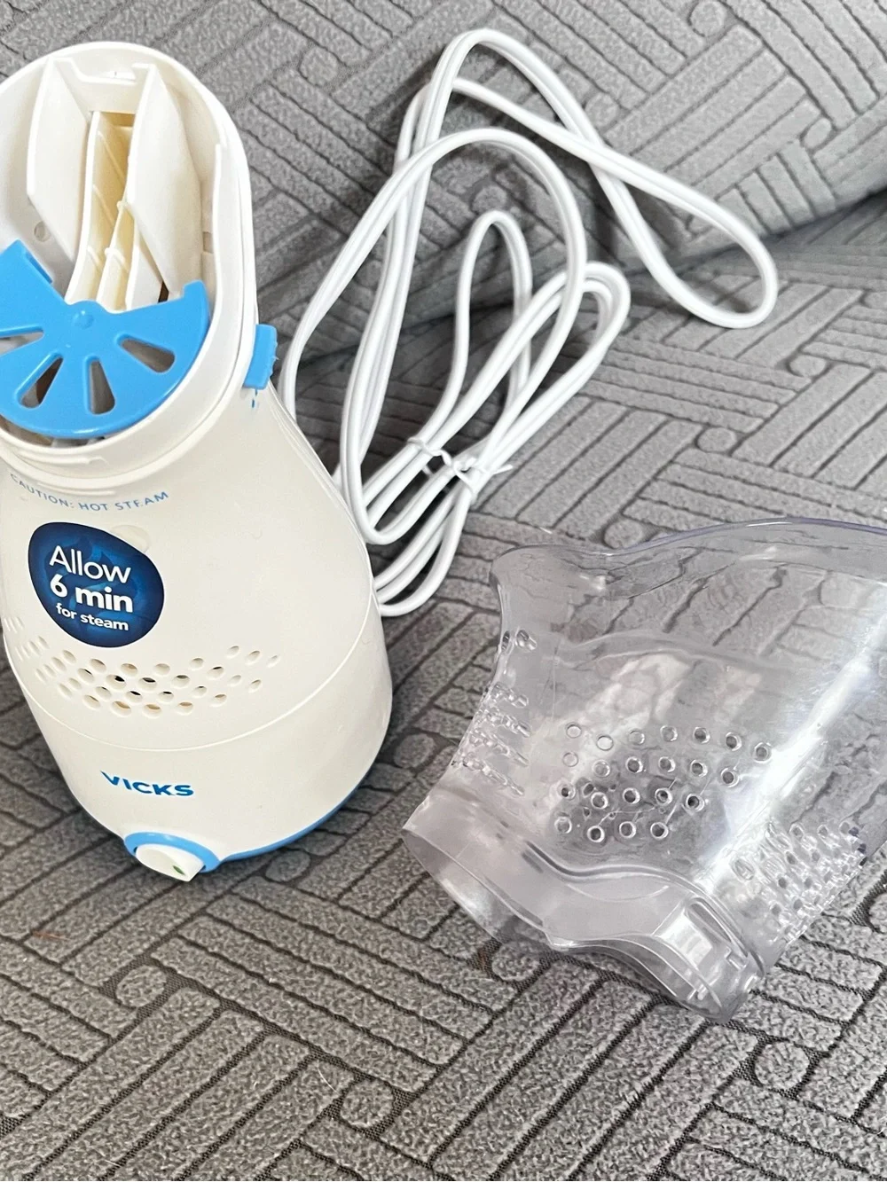 Vicks Kids Steam Inhaler or you can use as a facial steamer .